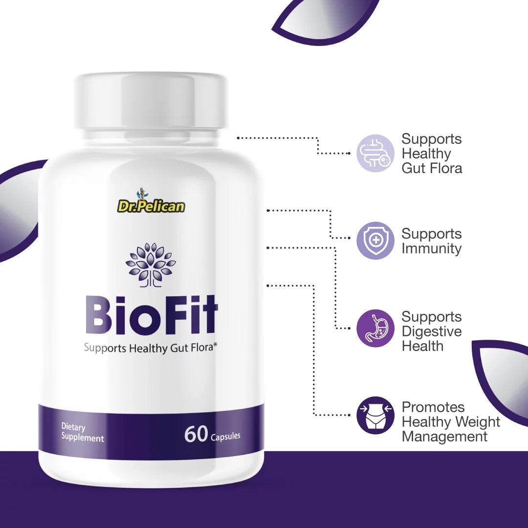 Biofit-Gut & Digestive Health/Weight Management-60 Capsules- Dr.