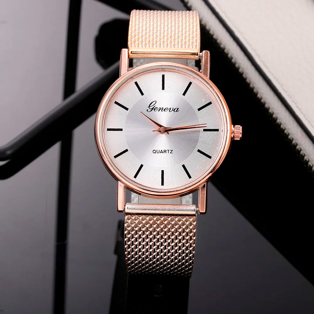 Women Watches Women Fashion Watch 2024 Geneva Designer Ladies Watch Luxury Brand Diamond Quartz Gold Wrist Watch for Women