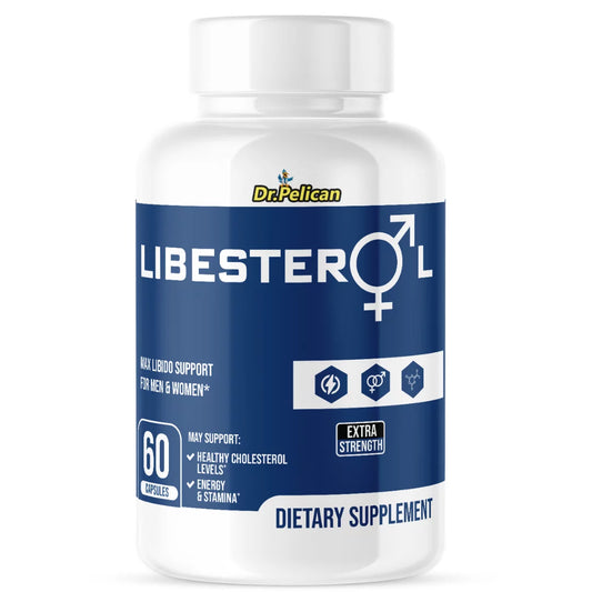 Libesterol- Male & Female Max Libido/Stamina/Cholesterol- 60 Capsules- Dr.