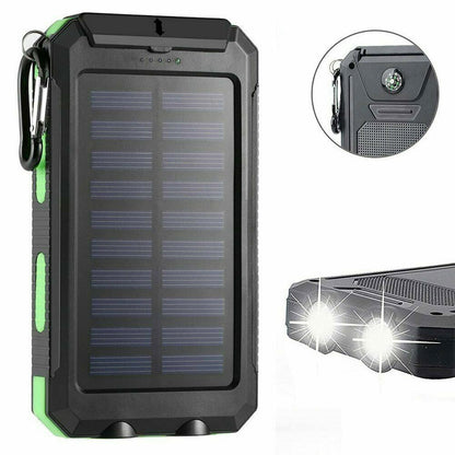 Super 20000Mah USB Portable Charger Solar Power Bank for Iphone Cell Phone 2023