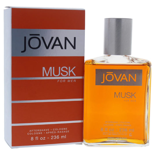 Musk Cologne for Men, 8 Oz Full Size