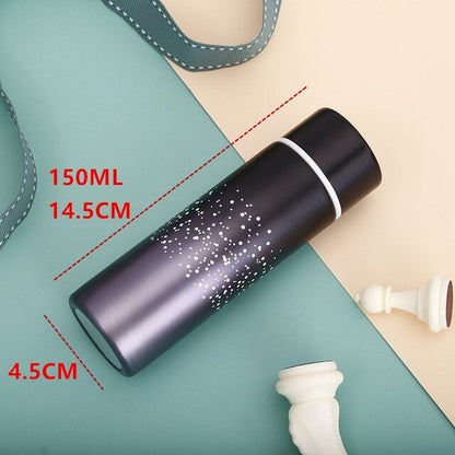 150Ml Stainless Steel Thermos Water Bottle Mini Portable Polar Bear Small Coffee Vacuum Insulation Flask Thermos Mugs