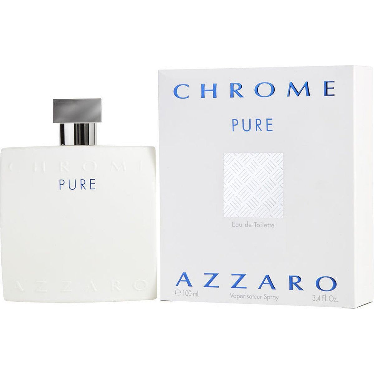 CHROME PURE by Loris Azzaro Cologne for Men EDT 3.3 / 3.4 Oz New in Box