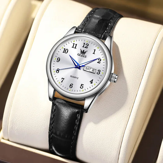 Luxury Quartz Watch for Women Elegant Stainless Steel Women'S Watches Gifts Waterproof Fashion Trend Simple Ladies Watch