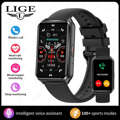 Luxury Smart Watch Women Bluetooth Connected Phone Music Fitness Sports Bracelet Sleep Monitor 1.57" Man Smartwatch Women