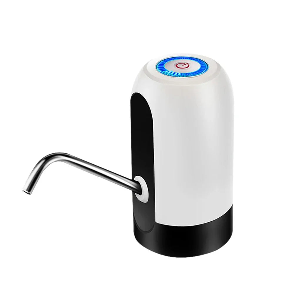 1Pc Electric Water Carboy Pump Household Use Portable Automatic USB Charging Mini Bottled Water Dispenser Drinkware Kitchen Bar