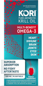 Antarctic Krill Oil Omega 3 Supplement, EPA & DHA, Krill Oil Supplements with Superior Absorption Vs. Fish Oil, 400 Mg, 90 Softgels