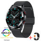 2021 New 454*454 Screen Smart Watch Always Display The Time Bluetooth Call Local Music Smartwatch For Men Android TWS Earphones