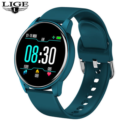 LIGE 2022 Fashion Smart Watch Fitness Bracelet Heart Rate Blood Pressure Monitoring Sports Tracker Smartwatch