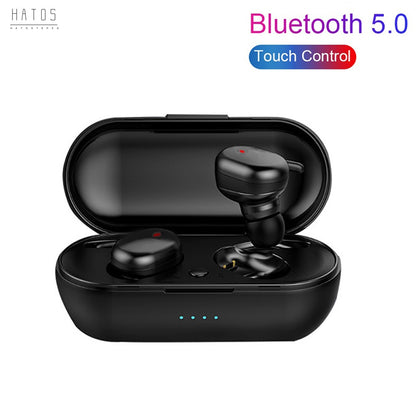 TWS Wireless Headphones In-ear Bluetooth 5.0 Earphones Touch Control Noise Reduction Ear buds Headset With Mic for Xiaomi iPhone